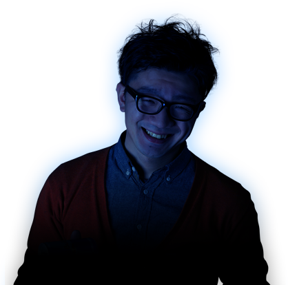 ニヤニヤする人①