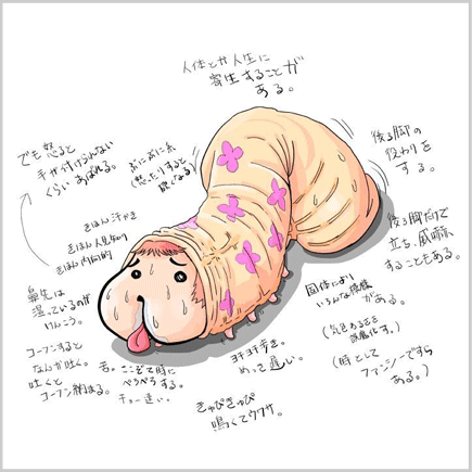 ポコ○ンイメージキャラクター制作